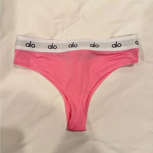 ALO Yoga Pink Panty - Picture 3 of 3